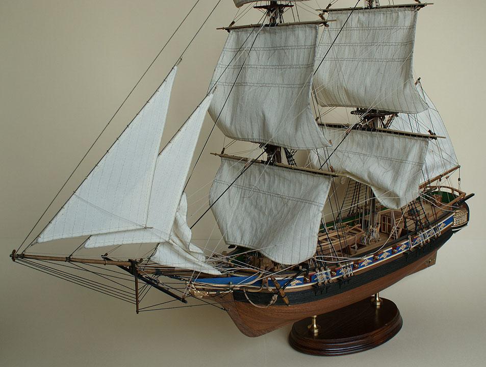 Модель парусника: придворная яхта «Дружба»