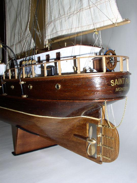 Модель корабля: Пароход «Сент Поль»